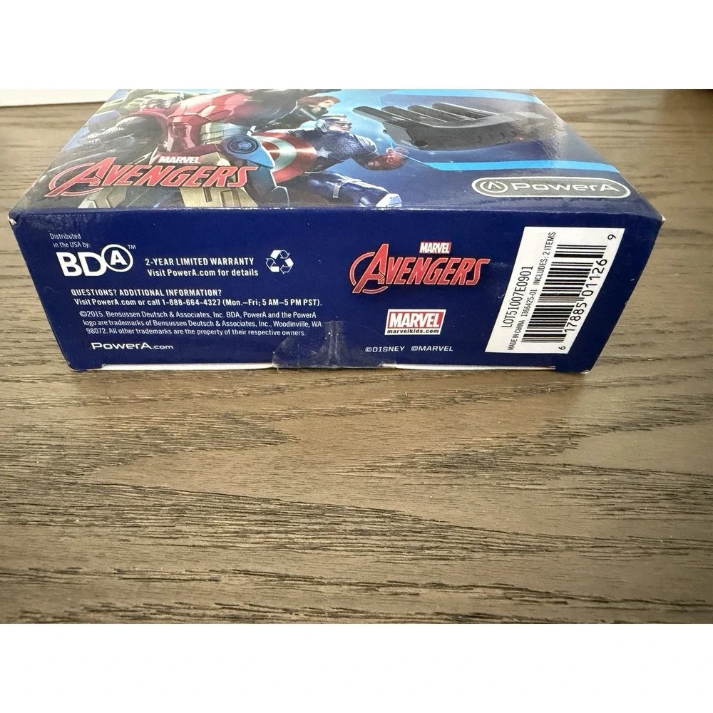 Playmation Marvel Avengers Recharge Pack PowerA Repulsor Charger Dock USB‎ New